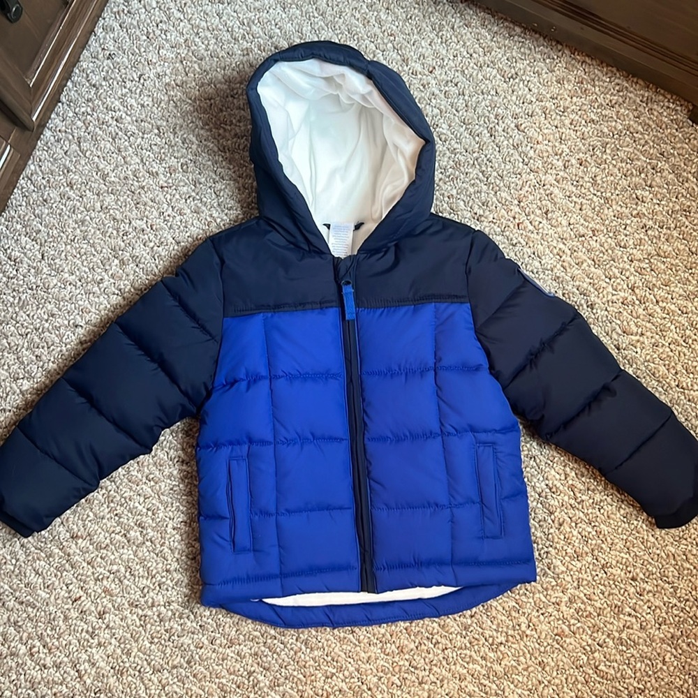 Gymboree Color Block Puffer Jacket